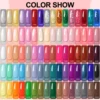 COSCELIA 30/40/80 Colors Gel Nail Polish Set Nail Art Gel Cured U V LED Lamp Manicure Kit Nail Supplies for Nails Beginner 3