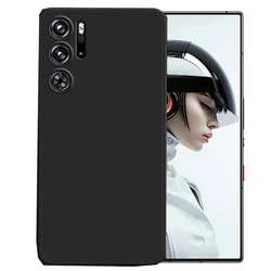 Ultra Thin Soft Clear Back Cover Case for RedMagic9 9S ProPlus (Black)