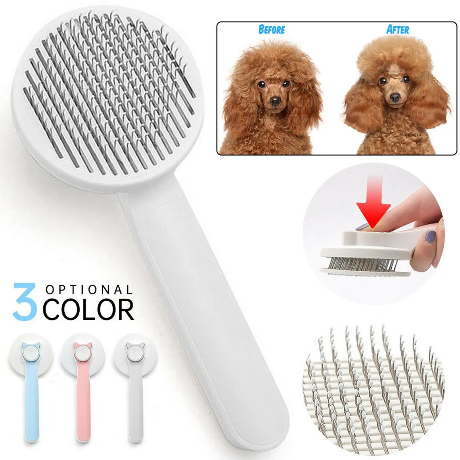 CEPILLO PARA EL CABELLO DE MASCOTAS: ¡El Secreto para un Pelaje Impecable!