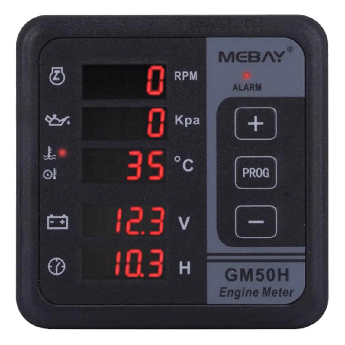 Misuratore Di Tensione Batteria Generatore GM50H Monitor Motore - Foto 7
