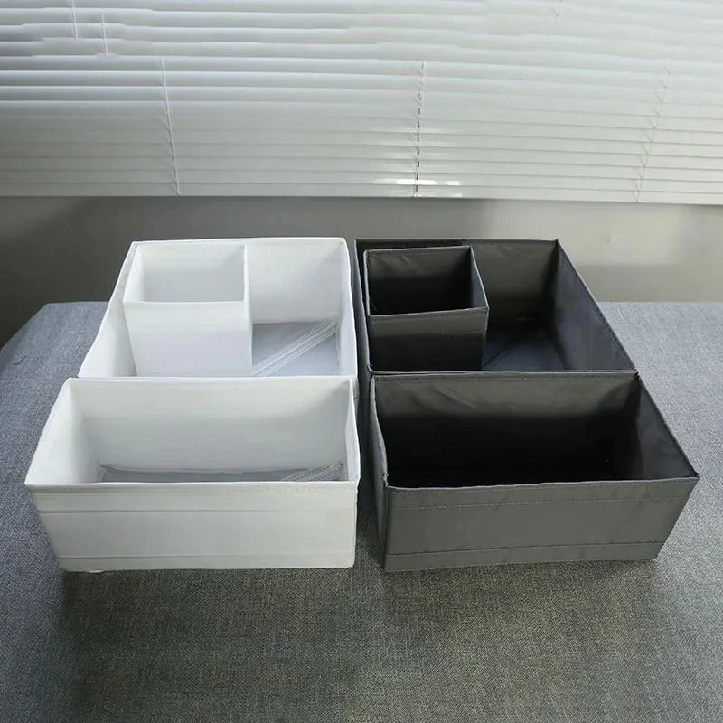 Clothes Organizer Underwear Organizer Box Closet Compartment Storage Containers Oxford Cloth Bins Drawers