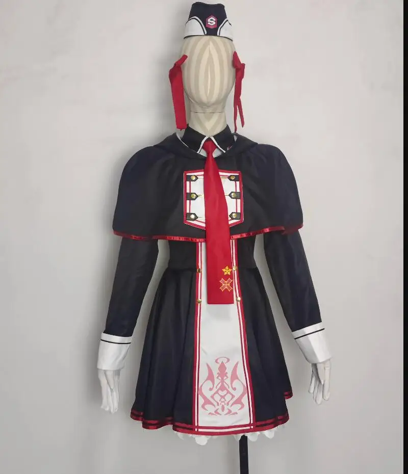 

Anime Womens Cosplay RIDDLE Cos JOKER Costume Levy 9 Dress Lolita Party Suit Womens Halloween Outfit Suit