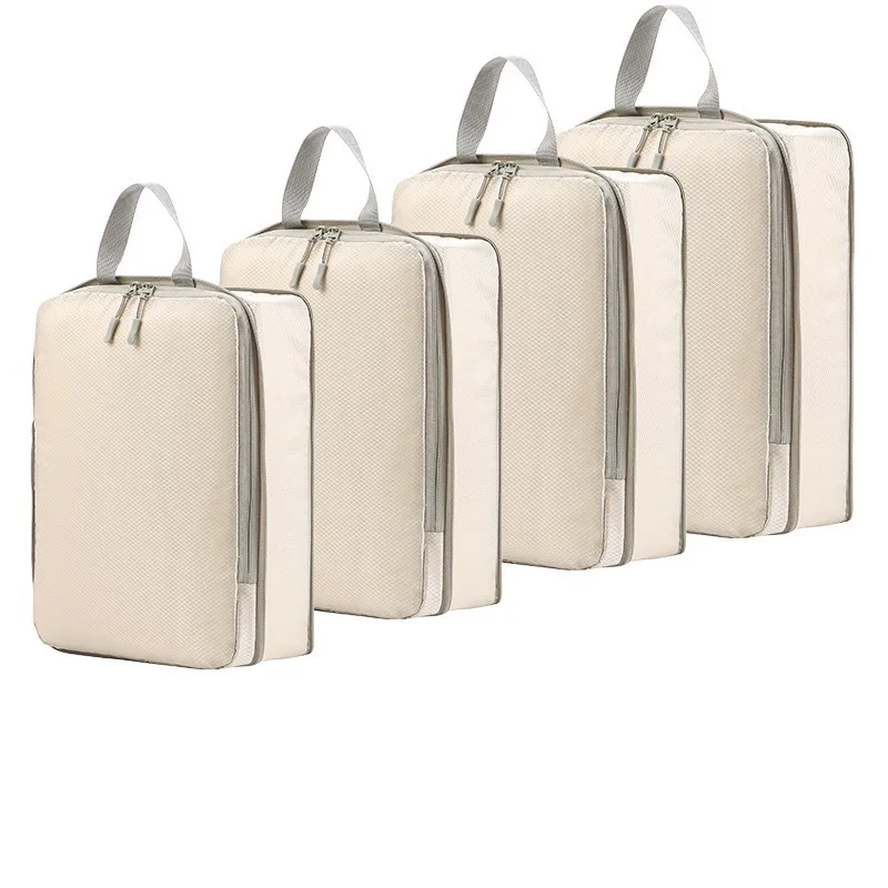 Compression Packing Cubes – Lightweight Space-Saving Travel Organizer Set