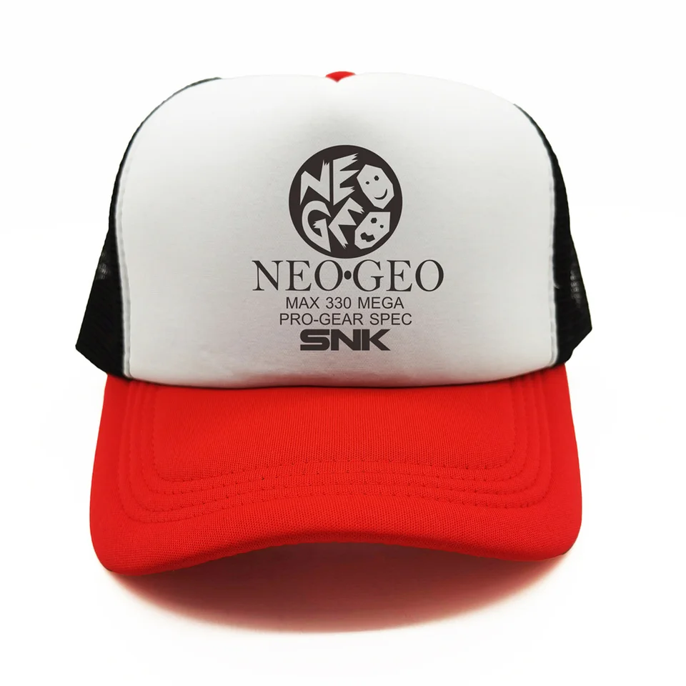 Neo Geo Pro Gear Spec Logo Trucker Cap Summer Men Funny Hat