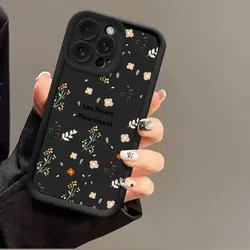 Floral Print Soft Silicone Shockproof Protective Phone Case for Honor X7B 4G 5G (BK - JGK0046)