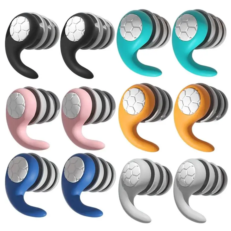 

Noise Canceling Earplugs Waterproof Swimming Ear Plugs Diving Surf Soft Comfort Swimming Ear Protector For Noise Sensitivity