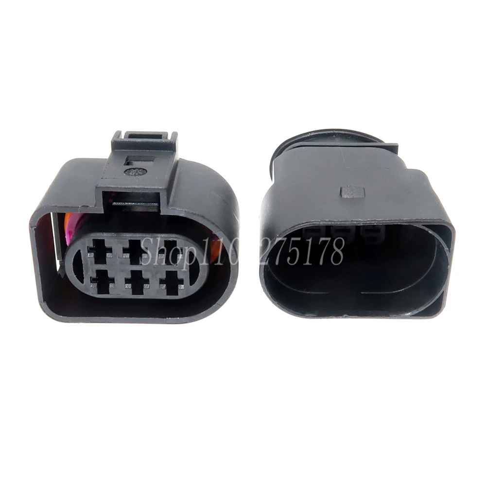 1 Satz 6 Pin 1 j0973733 1 j0973833 wasserdichte Kfz-Drossel klappens teckdose für vw audi 1 j0 1 j0 Autoteile – Detail 4