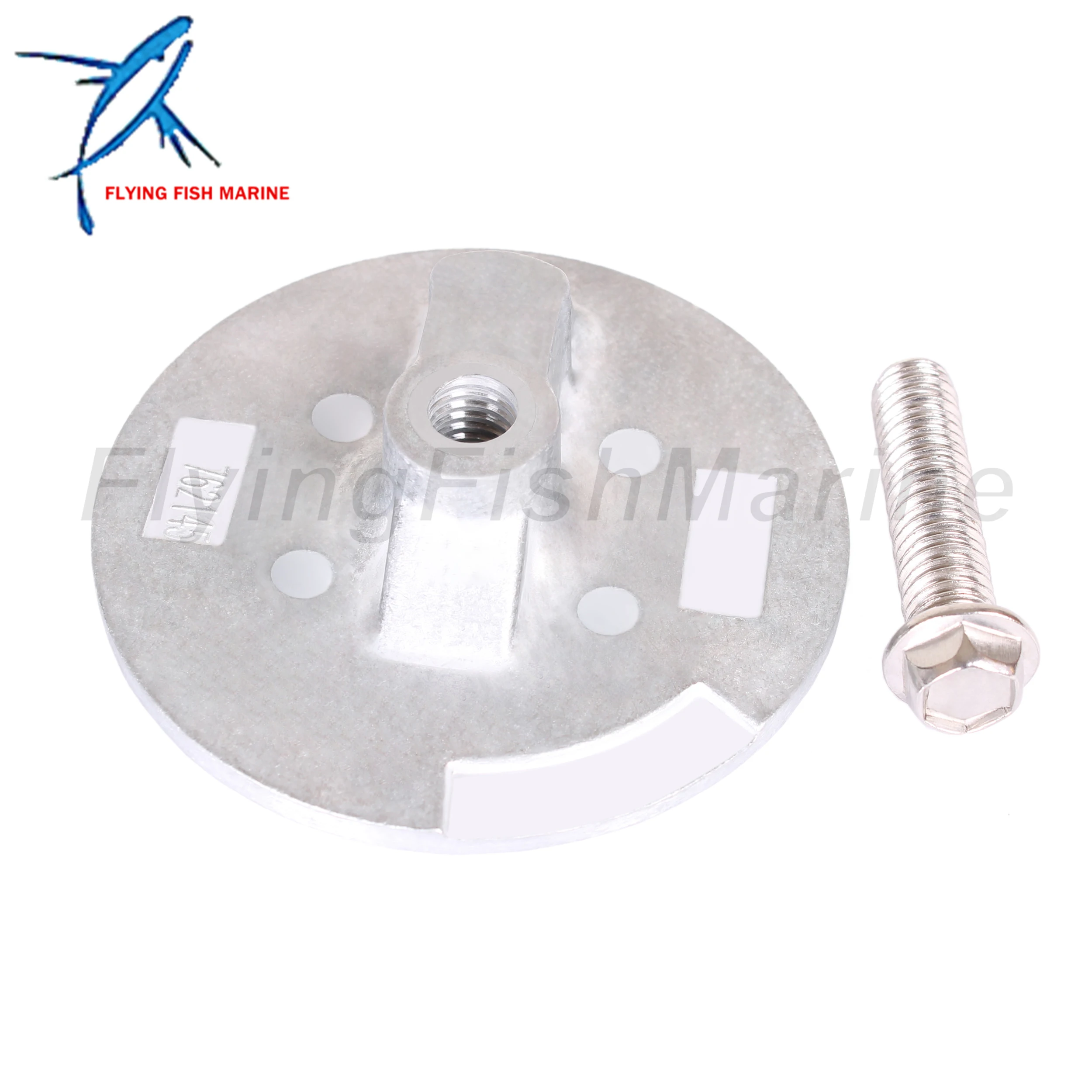 Outboard Motor 76214Q5 97-76214T5 8M0059339 76214T3 18-6016A Flat Trim Tab Anode for Mercury Mariner Quicksilver 35HP-300HP