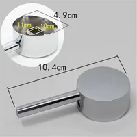 มือจับก๊อกน้ำ อ่างล้างหน้า ฝักบัว สวิตช์ควบคุมน้ำร้อนน้ำเย็น ขนาด 40 มม. อะไหล่ซ่อมก๊อกน้ำสำหรับอ่างอาบน้ำและฝักบัว 4