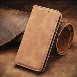Luxury Leather Magnetic Flip Case Book Cover for Honor 600 (Brown)