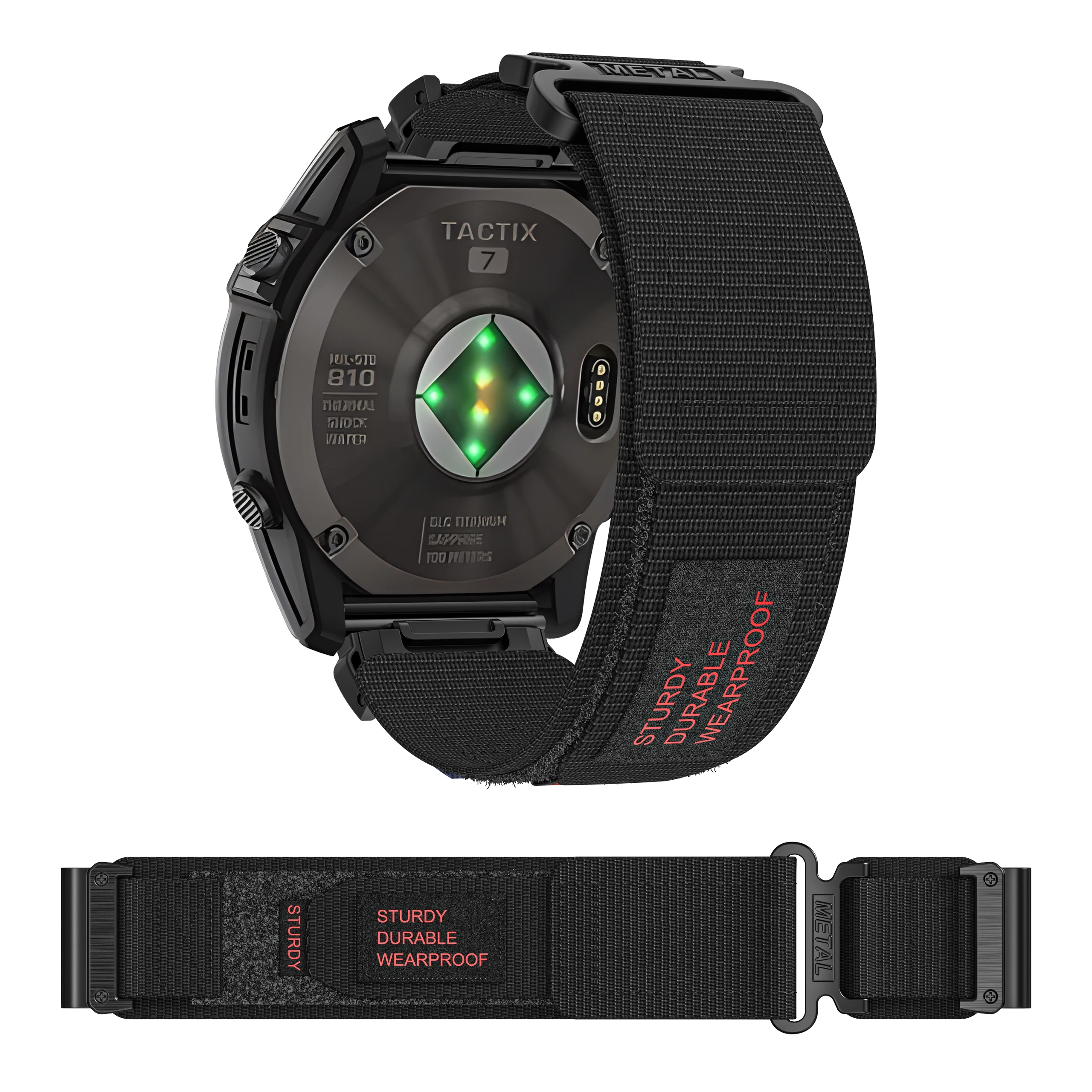 GARMIN FENIX7 7X PRO 6 6X  Ϸ и͸ Ʈ, ε巯  Ʈ ٵ, 965  ü Ʈ, 22mm, 26mm