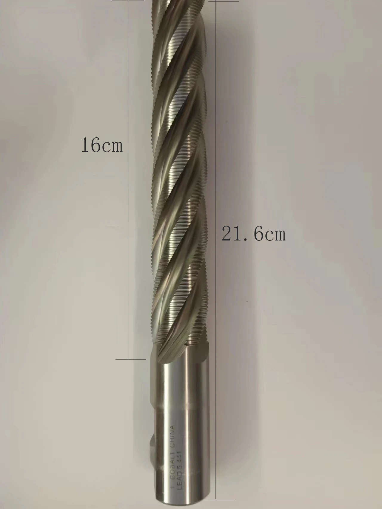 

1x1x6 Концевая фреза из быстрорежущей стали, высокоточный фрезерный инструмент с 5 канавками для металла