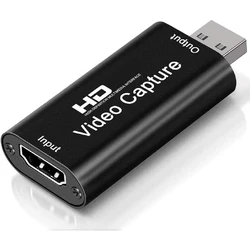 Ultra HD Video Capture Card with USB Connectivity (Black)