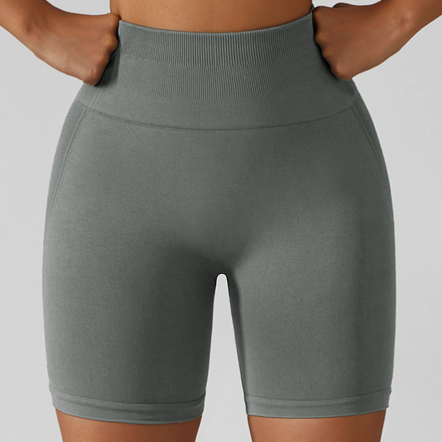 

High Waist Women Sport Shorts Seamless Yoga Shorts Women's Summer Running Tight Running Shorts Wear Bottomed Fitness Pants