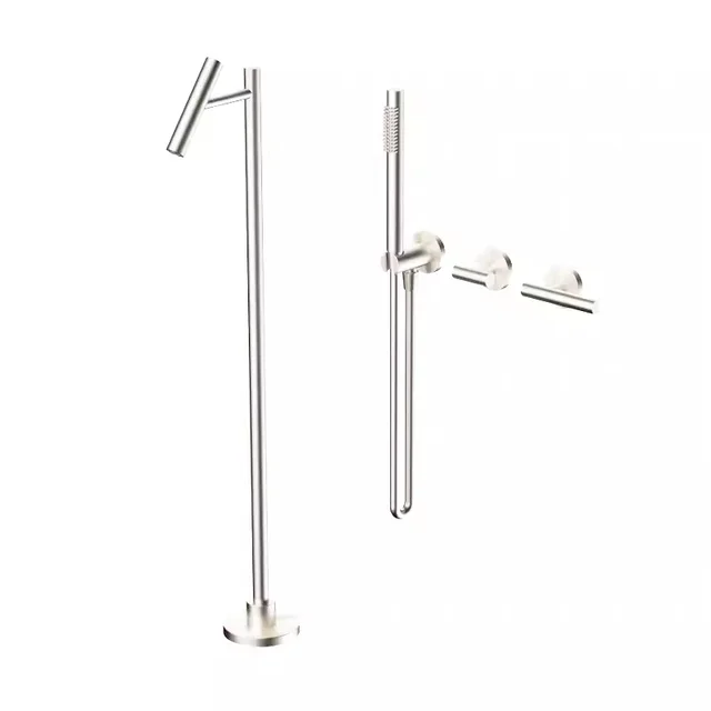 ก๊อกน้ําอ่างอาบน้ํามือถือห้องน้ําก๊อกน้ําขาตั้งก๊อกน้ําติดผนังแยก Body Torneiras Banheira อ่างอาบน้ํา 4