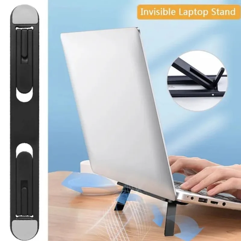 Universal Invisible Laptop Riser Stand for Macbook Pro Air Lenovo ...