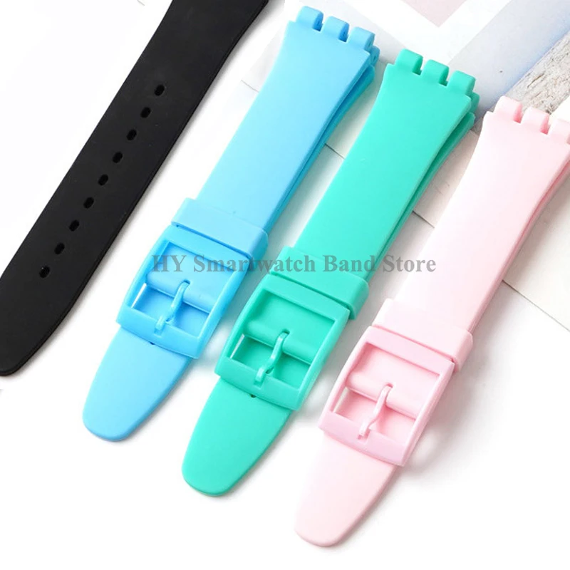 Colorful Silicone Watch Band Replacement - Rubber Wrist Strap
