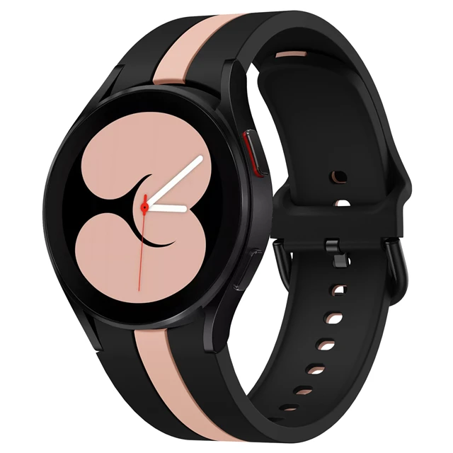 Silicone Sports Bracelet Watch Band, 20mm Strap