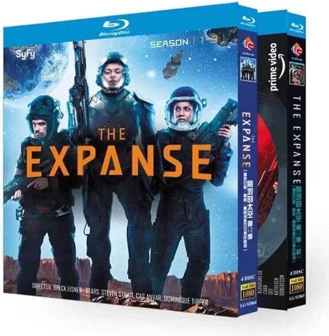 TV Series Blu Ray The Expanse Season 1-6 The Complete TV Series 8 Disc All Region Blu-ray BD Chinese English and Japanese