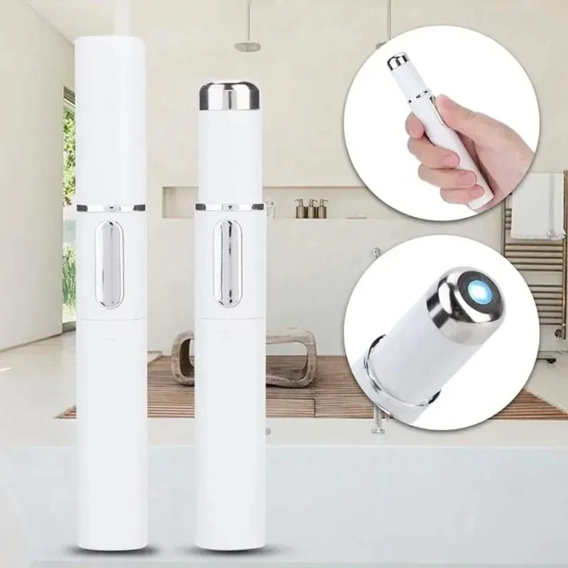 Smart øjenmassageapparat vist med blødt lys