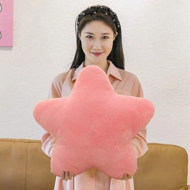 Star Throw Pillow Plush Doll Toy Super Soft Sleeping Pillow Sofa Cushion Bedroom Ornaments Office Girl Birthday Gift 5