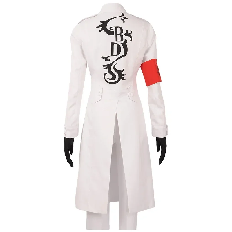 

Костюм для косплея из аниме «Токийский мстители», белый тренчкот и перчатки с ремешком на руку, униформа Seishu Inui, черные драконы