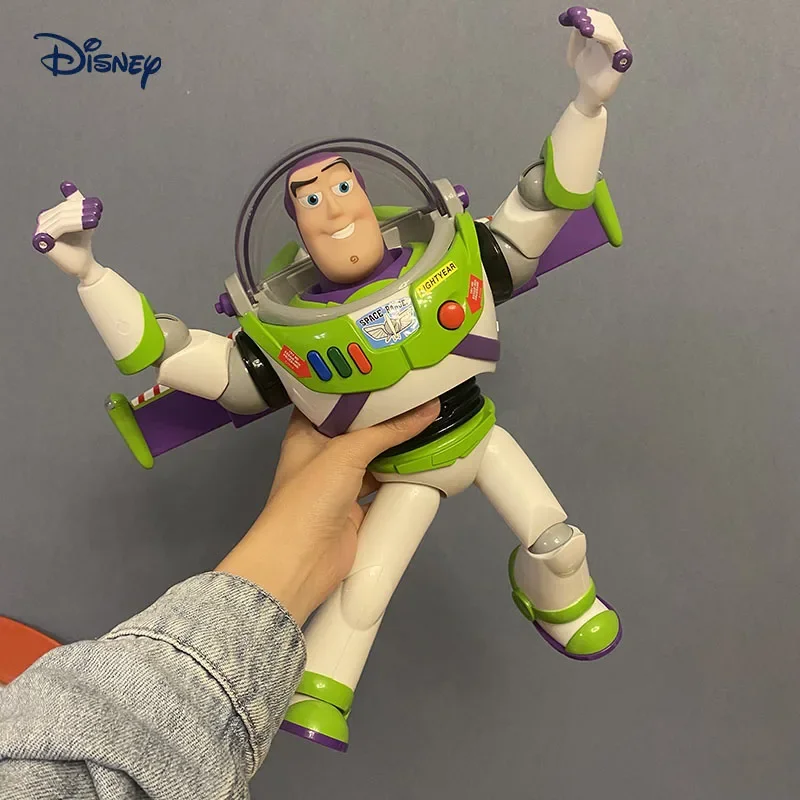 

Disney Toy Story 4 Juguete Alien Woody Buzz Lightyear Music/light With Wings Doll Action Figure Toys For Children Birthday Gift