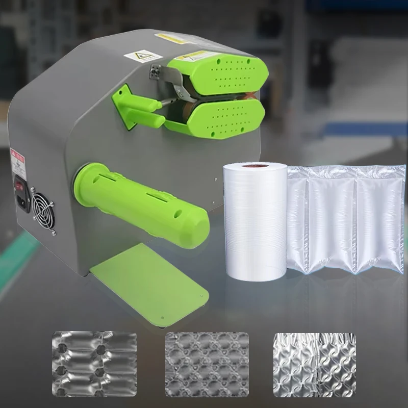 110V/220 Automatic Filling Air Cushion Machine Air Column Bag Bubble Film Bubble Bag Cushion Machine