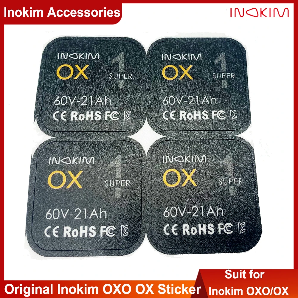 Original Inokim OXO OX Type Label Sticker for OXO OX SUPER HERO ECO