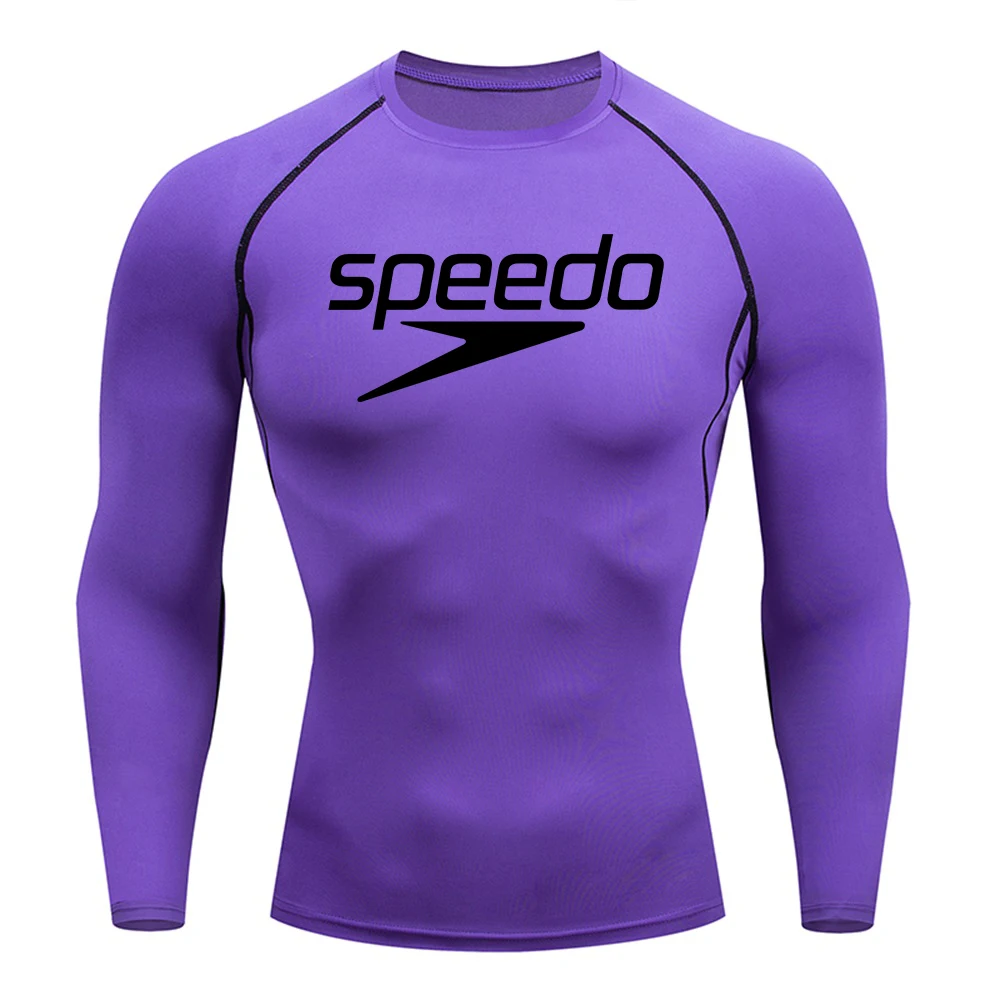 Rash Guard Men Surfing Diving Tee Swimwear Tight short Sleeve T Shirt UV Swimming Prevent Jellyfish