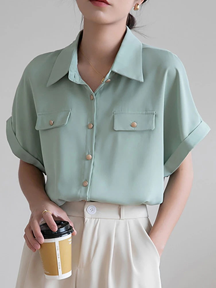 Рисунок 4 - Женская рубашка с коротким рукавом