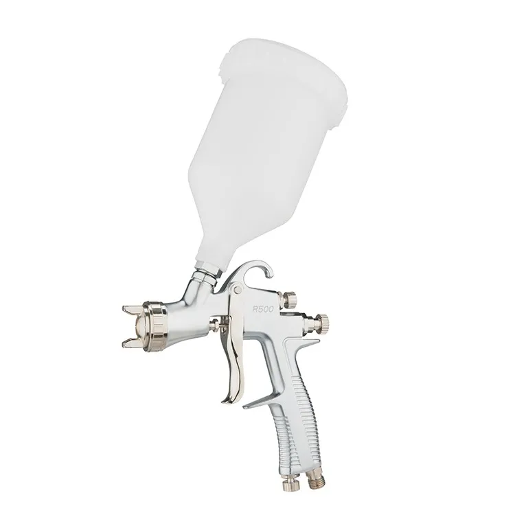 롱펭 R500 LVLP 전문가용 DIY 자동 스프레이 건 600cc 중력식 공압 에어브러시 도구 자동차 도색 ODM 도매