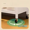 Modern Carbon Steel Kitchen Cabinets for Home Multi-layer Dustproof Pink Cabinet Creative Simple Design Furniture for Kitchen 4