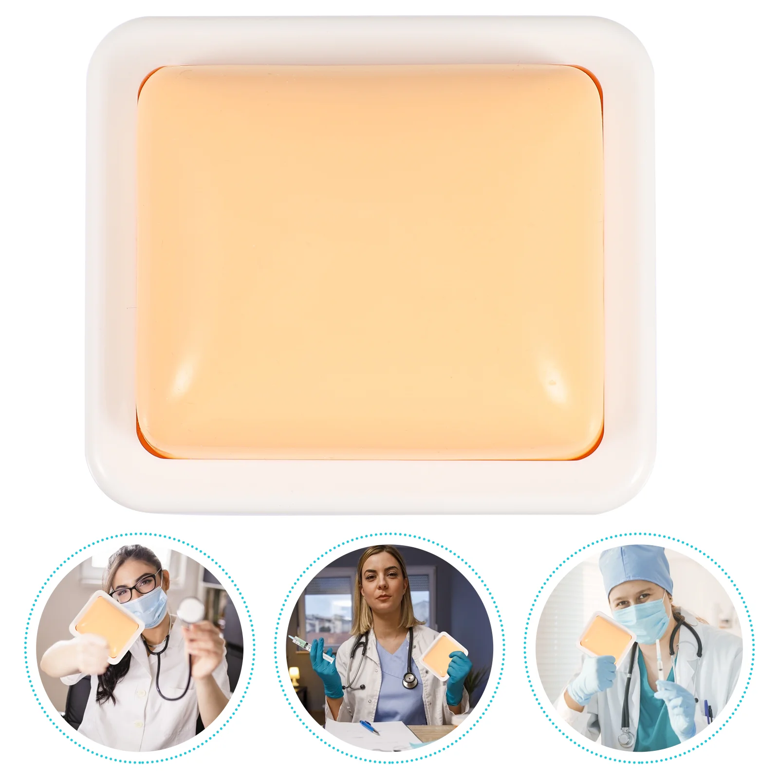 

Nurse Supplies Pad Injection Training Skin Practice Supplies Medical Human Model Suture Simulator Silicone Syringe Nurse Tools
