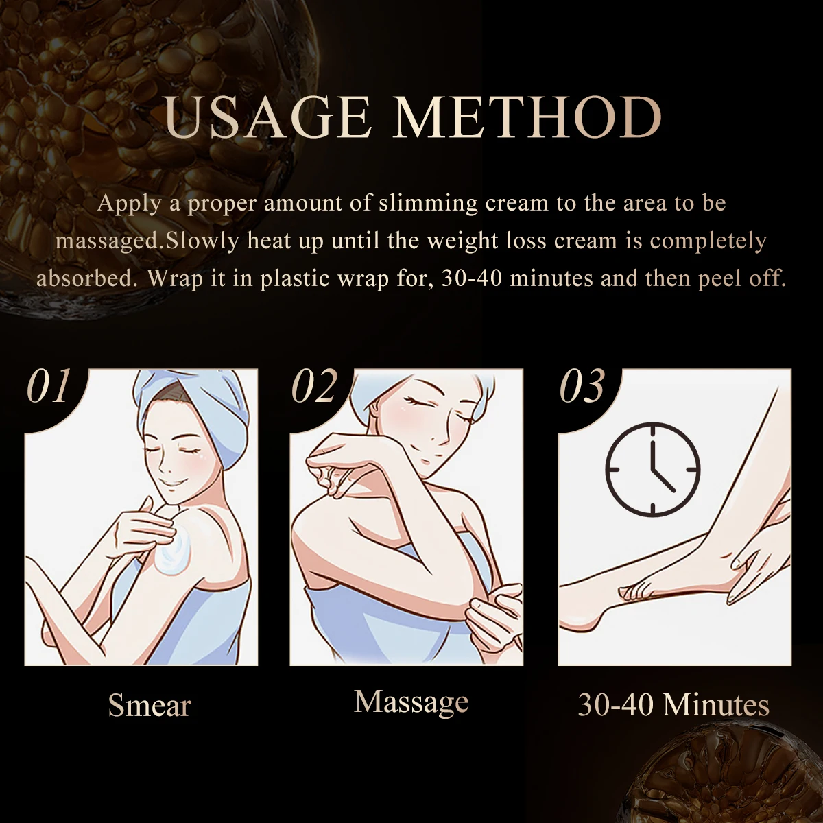 Slimming Cream OEDO Ginseng Slimming Cream Reduce Cellulite Lose Weight Burning Fat Health Care Cream Body Skin Whitening