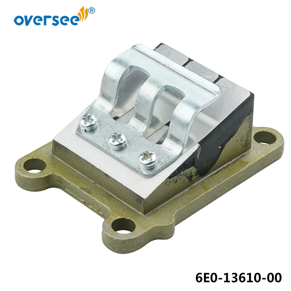 

6E0-13610-00 REED VALVE ASSY for Yamaha Parsun Hidea 4HP 5HP Outboard Engine Boat Motor Aftermarket Parts 6E0-13610