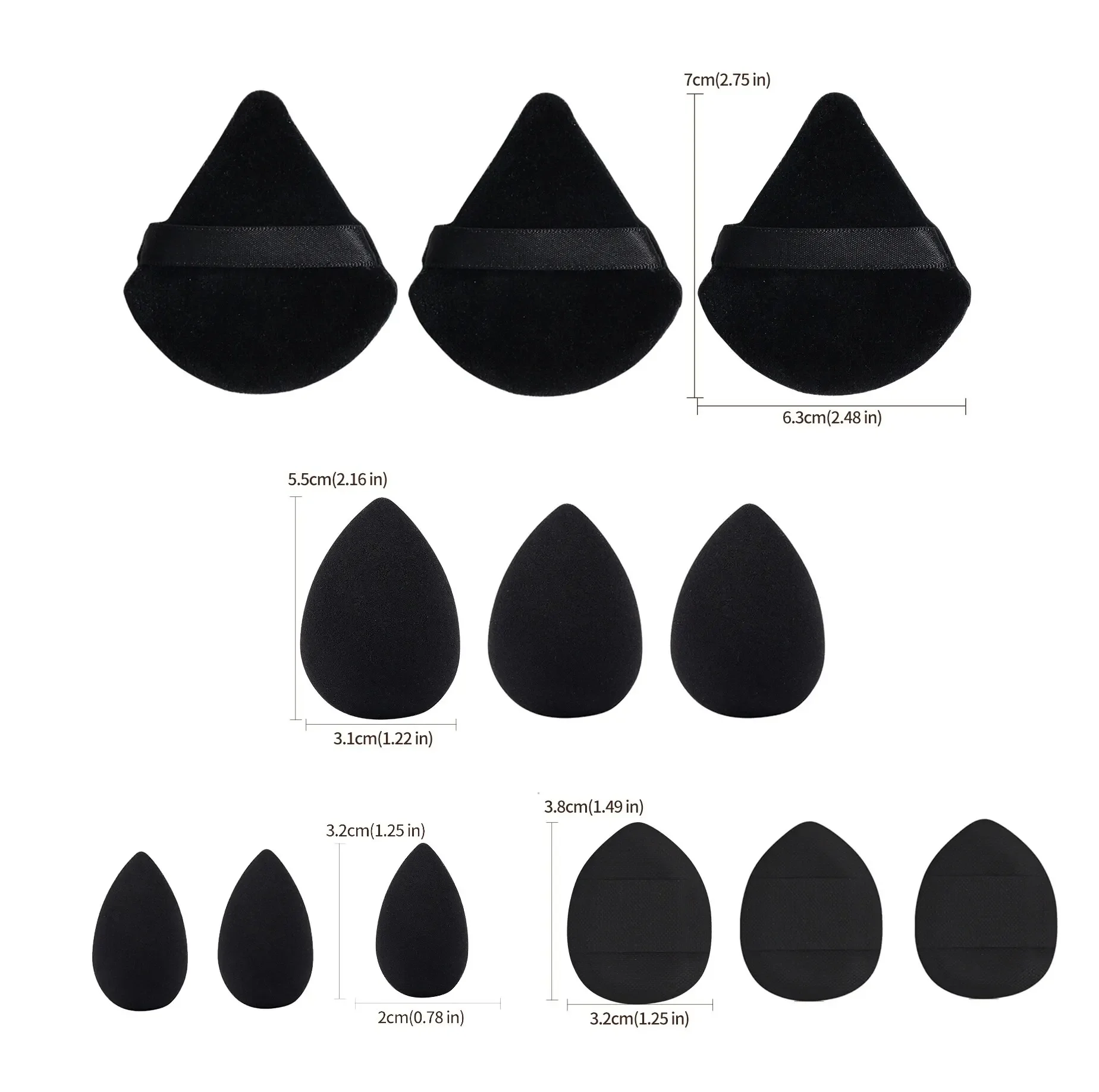 Makeup Puff Kit Blending Sponge For Flawless Make Up