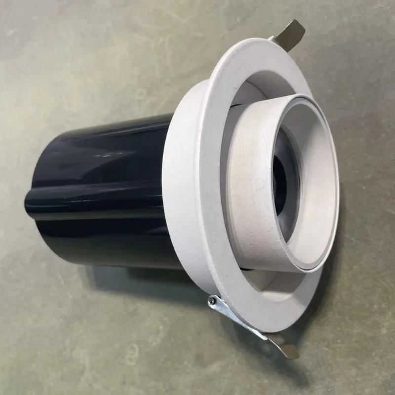 Dimmable COB Spotlights Stretch Rotation Freely Adjustable Embedded Telescopic Rotation 360&deg; AC85-265V