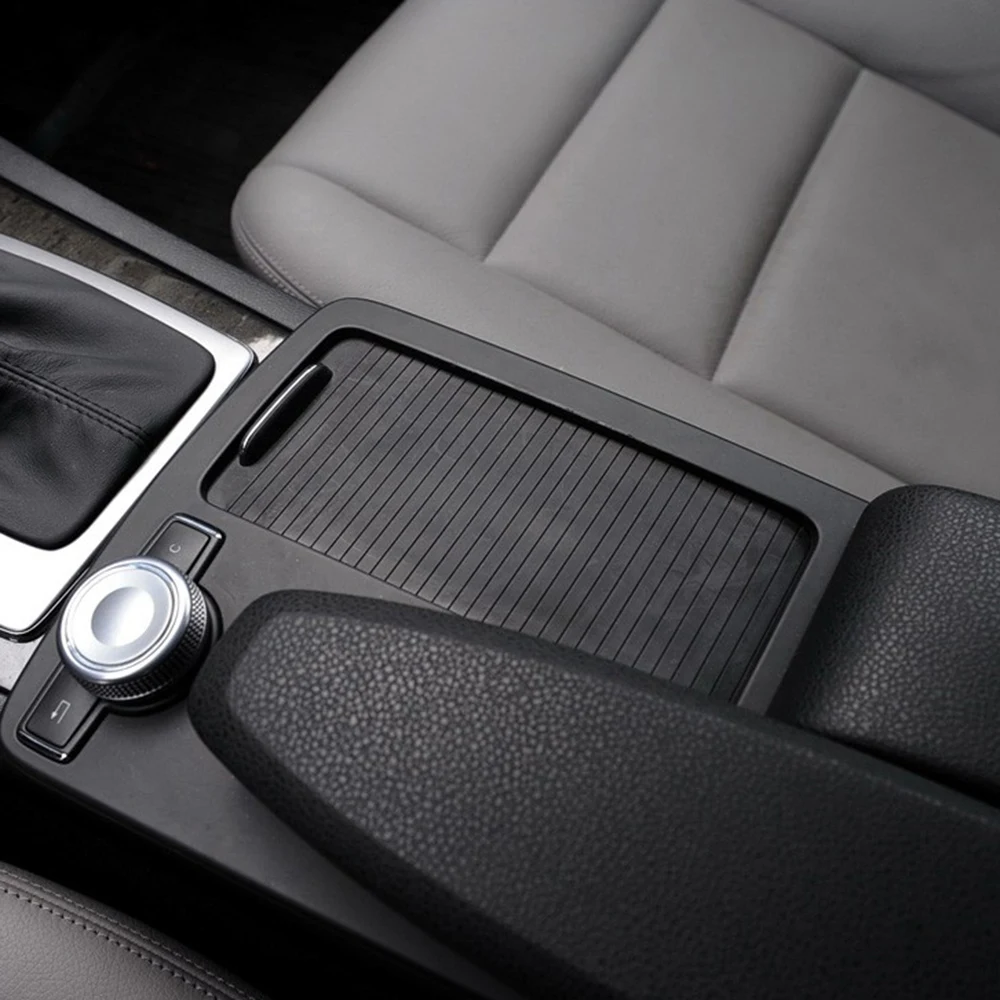 LHD RHD Auto Zentrale Armlehne Trinken Tasse Halter Abdeckung Äußere Panel Für Mercedes Benz C E Klasse W204 W212 W207 C200 C300 E260 E300 – Detail 12