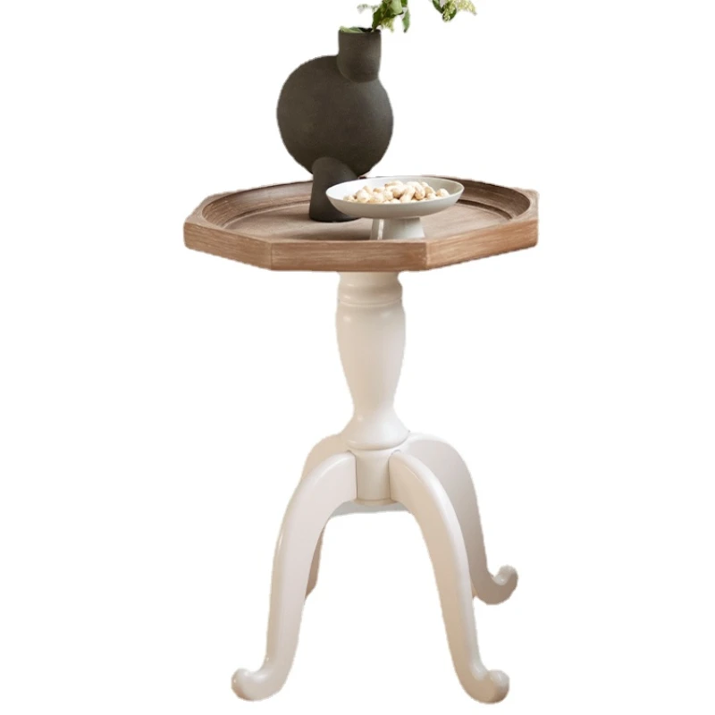

PQF Sofa Side Table Living Room Table Corner Table Retro Storage Stand