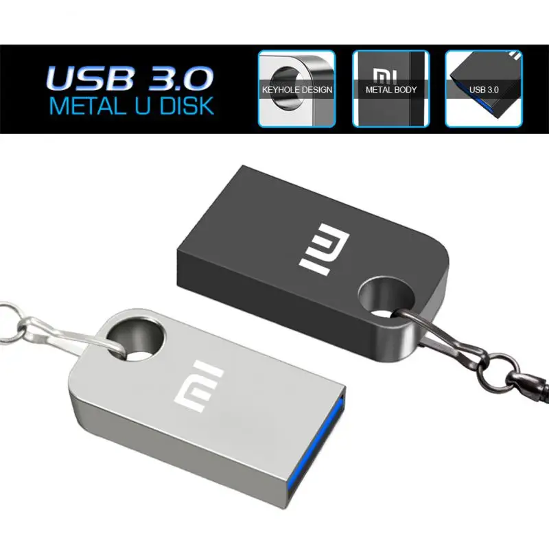Xiaomi MIJIA Pen Drive as pen drive,usb flash drive,flash drive 2TB USB3.0 1TB Metal High Speed Flash Disk 512 256 128GB Usb Memory Stick Pendrive For PC/Laptop/Ps4 Cont