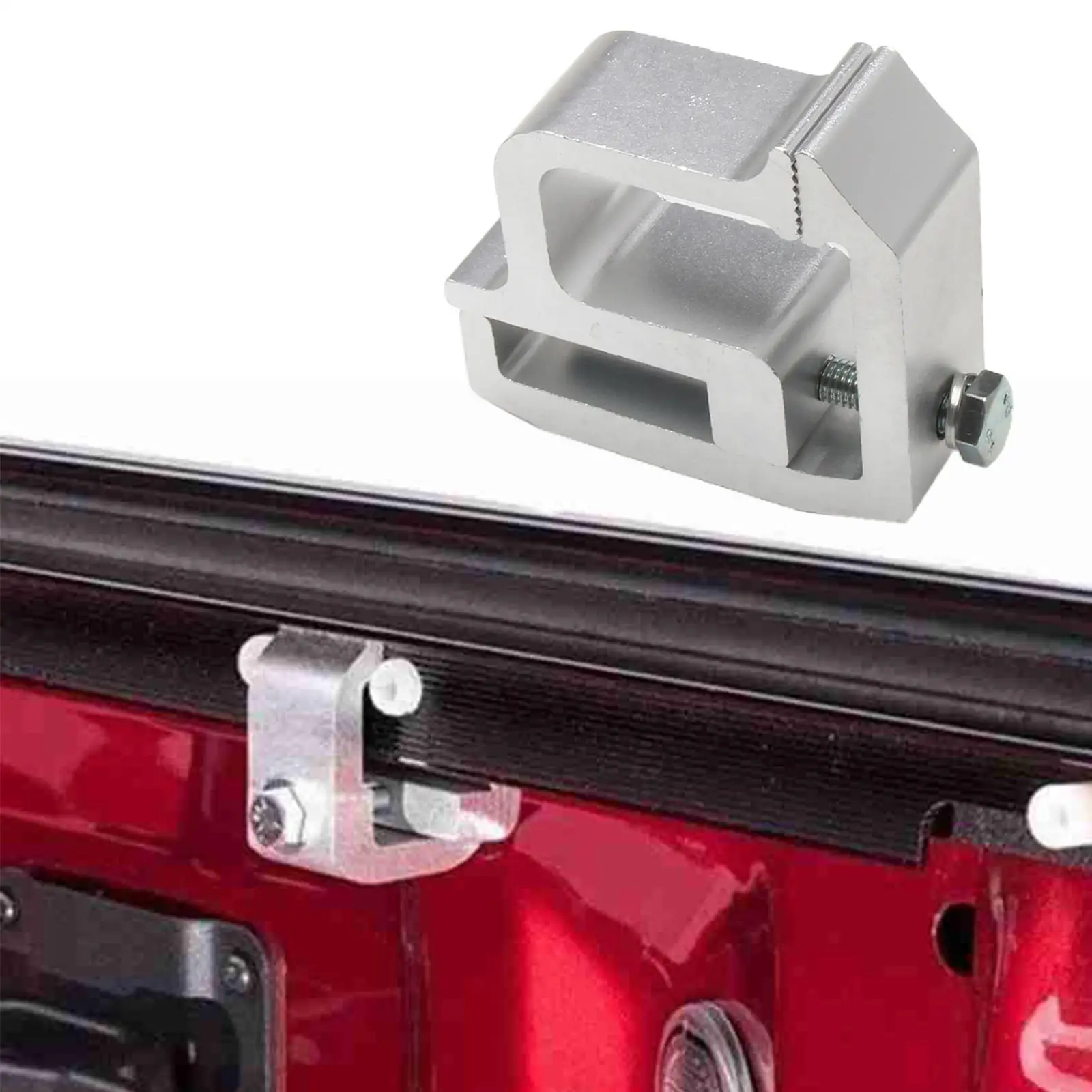 1pcs Tie Downs clamp Truck Cap Topper Camper Shell Mounting Clamps for Pickup Truck Add anchor points