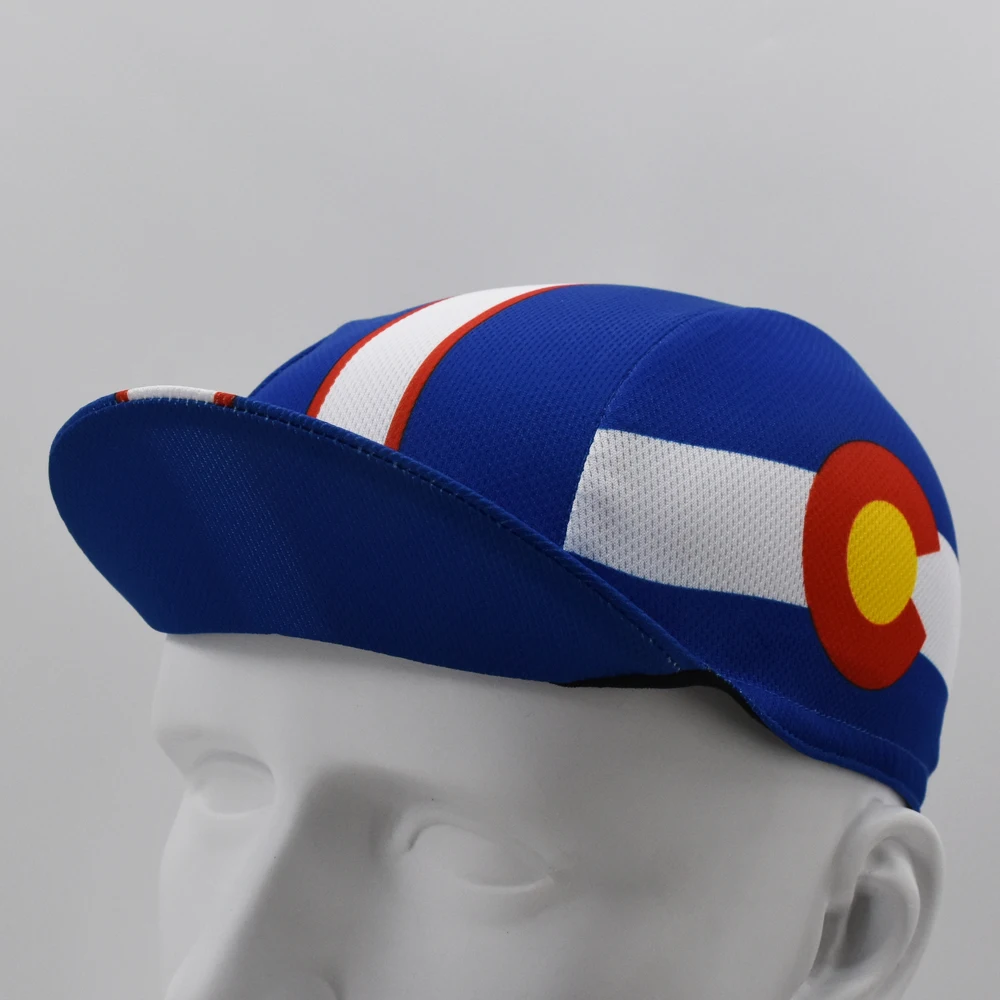 Colorado Cycling Cap Road Bicycle Hat Bike Headwear Men and Women Gorra Ciclismo One Size