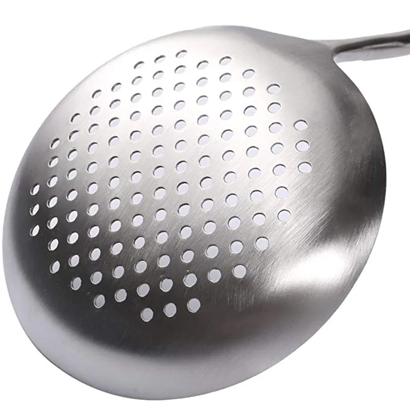 Stainless Steel Cooking Utensils Kitchen Shovel Fish Turner Soup Spoon Pasta Server Strainer Cooking Tools Cookware