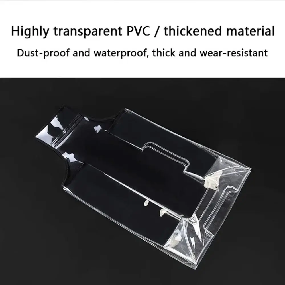 Luggage Cover PVC Transparent Suitcase Cover Waterproof No Disassembly Required Dustproof Luggage Cover Travel Accessories Wear-resistant