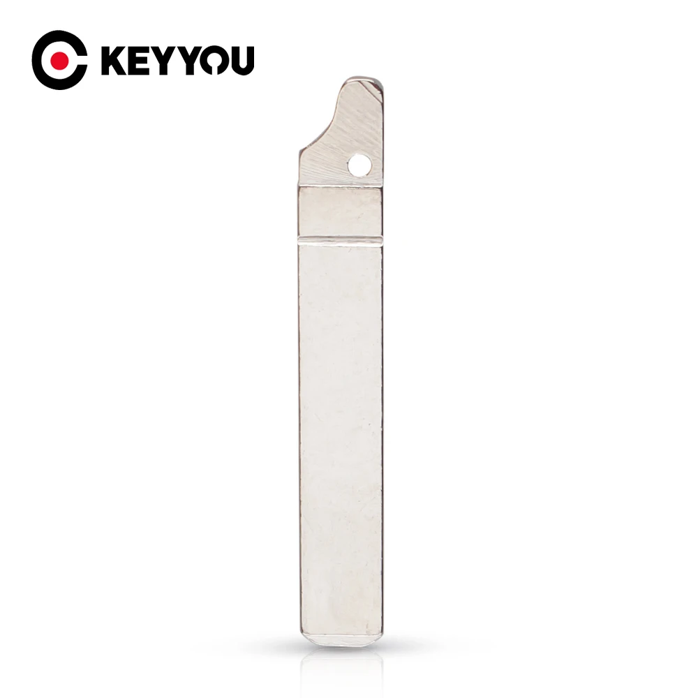 

KEYYOU NO.72 Car Flip Remote VA2 Key Blade Replacement For Renault Citroen Triumph Peugeot Folding Key Blank Without Groove