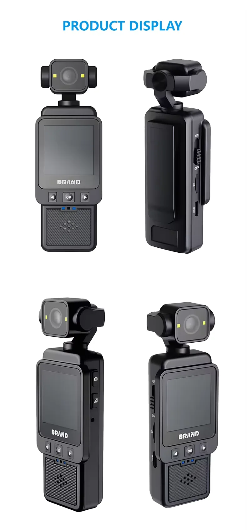 Action camera 1080p wifi sport camcorder voor travel vlogging_voghion.com