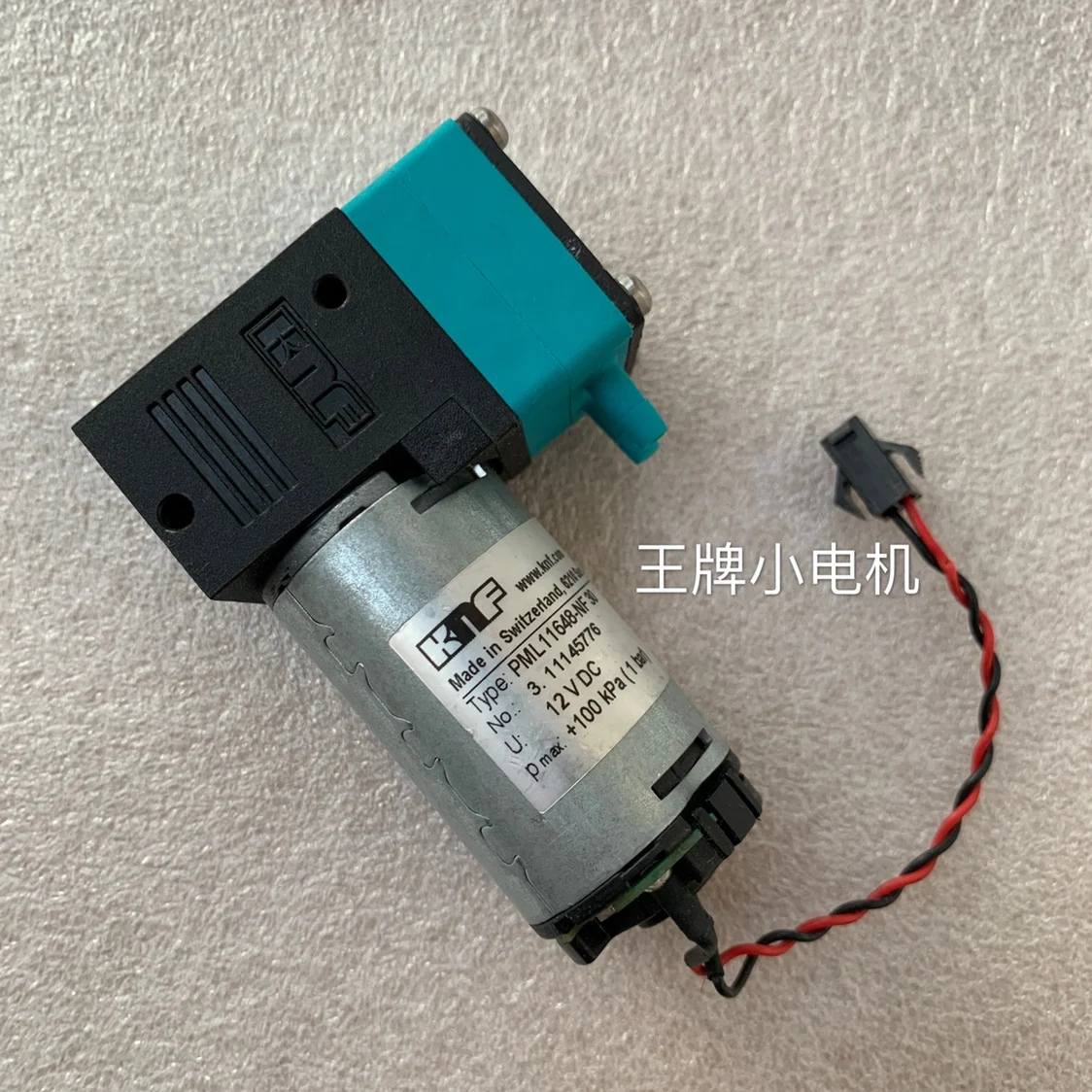 Bomba de Diafragma Knf dc Bomba de Água Bomba de Fluxo Bioquímico Pml11648-nf 30 12v 11.9w j