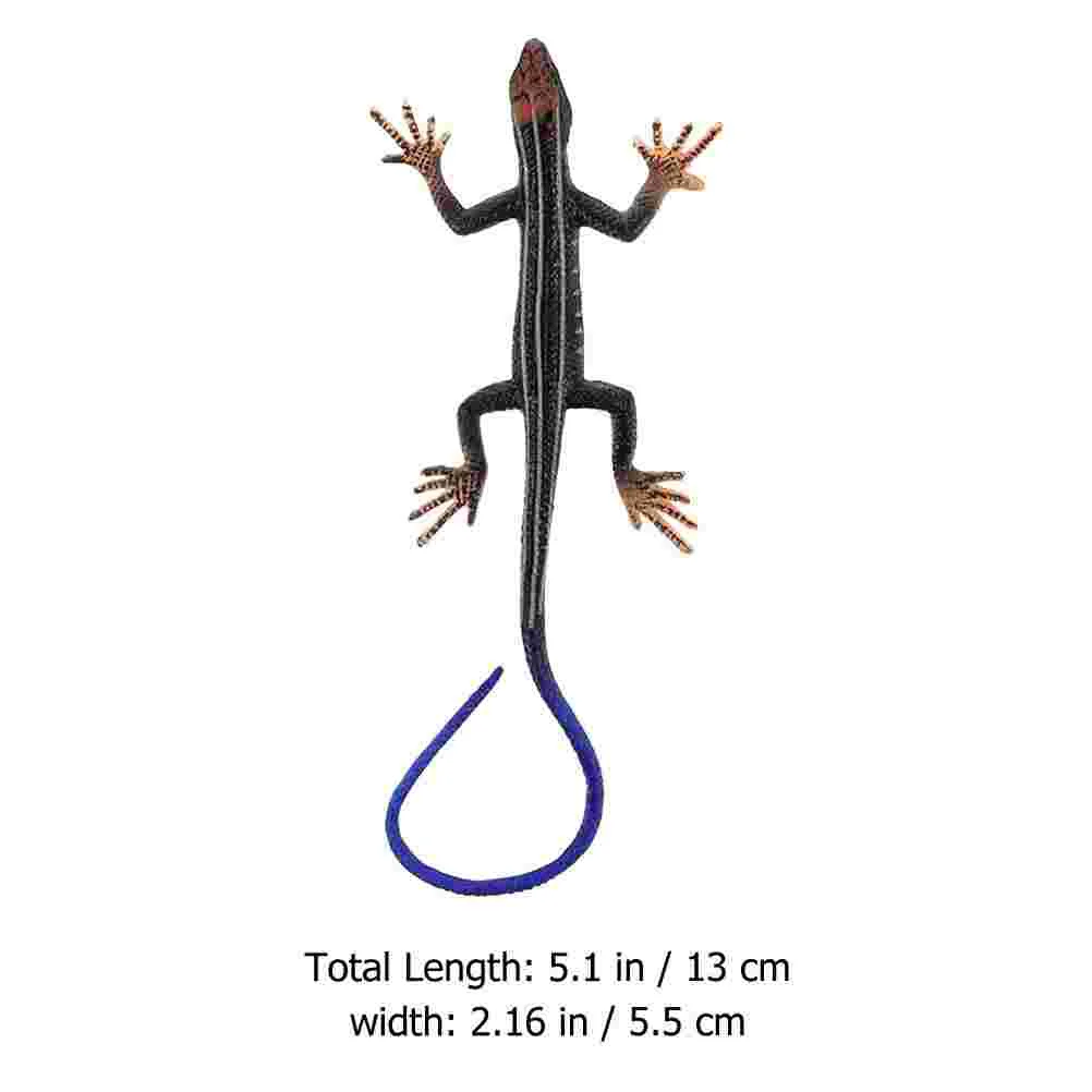 Mini Life Like Gecko Tricky Toys Plastic Lizard Fake Lizards Kids Educational Playthings Animal Recognizing Early Education