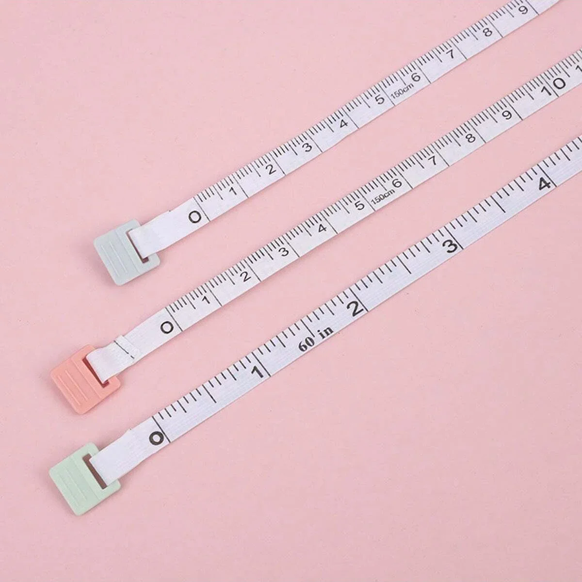 1PC-1.5 meter tape measure Nordic style small tape measure portable student soft leather tape measure